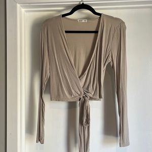 Sozy wrap top.